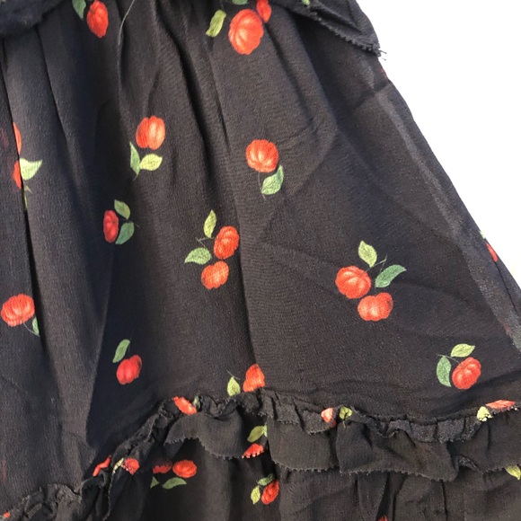 FARM Rio Pitanga Cherry Black Layered Mini Dress - Picture 9 of 9